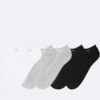 Lot de 6 paires de chaussettes invisibles Basic Cushion Lot de 6 paires de chaussettes invisibles Basic Cushion