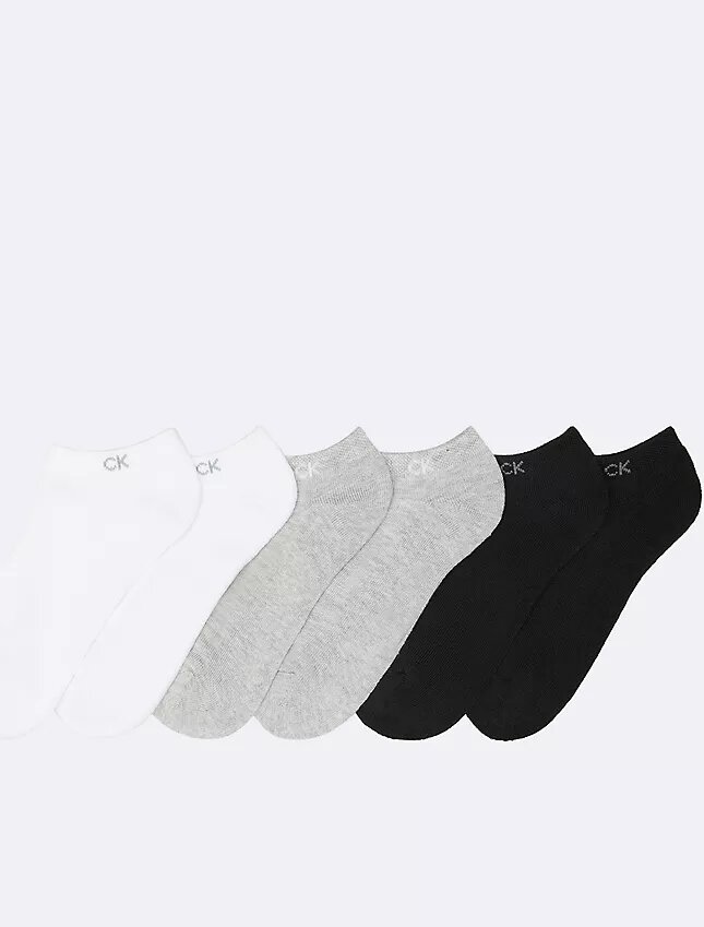 Lot de 6 paires de chaussettes invisibles Basic Cushion Lot de 6 paires de chaussettes invisibles Basic Cushion