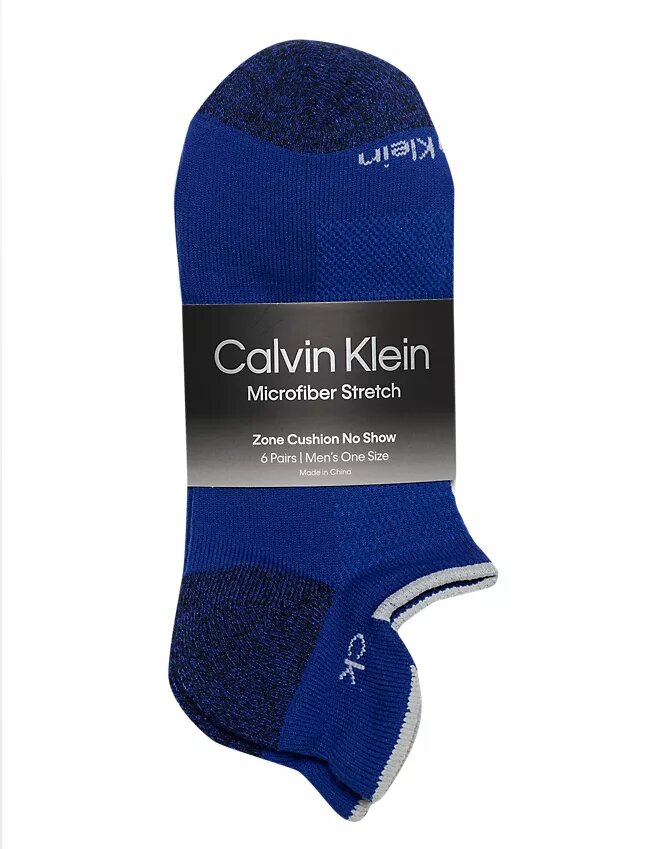Lot de 6 paires de chaussettes invisibles en Microfiber Lot de 6 paires de chaussettes invisibles en Microfiber