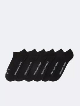 Lot de 6 paires de chaussettes invisibles Monogram