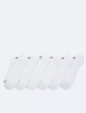 Lot de 6 paires de chaussettes invisibles rembourrées