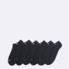 Lot de 6 paires de chaussettes invisibles rembourrées Lot de 6 paires de chaussettes invisibles rembourrées
