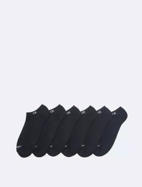 Lot de 6 paires de chaussettes invisibles rembourrées