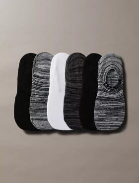 Lot de 6 paires de chaussettes à mailles plates Lot de 6 paires de chaussettes à mailles plates