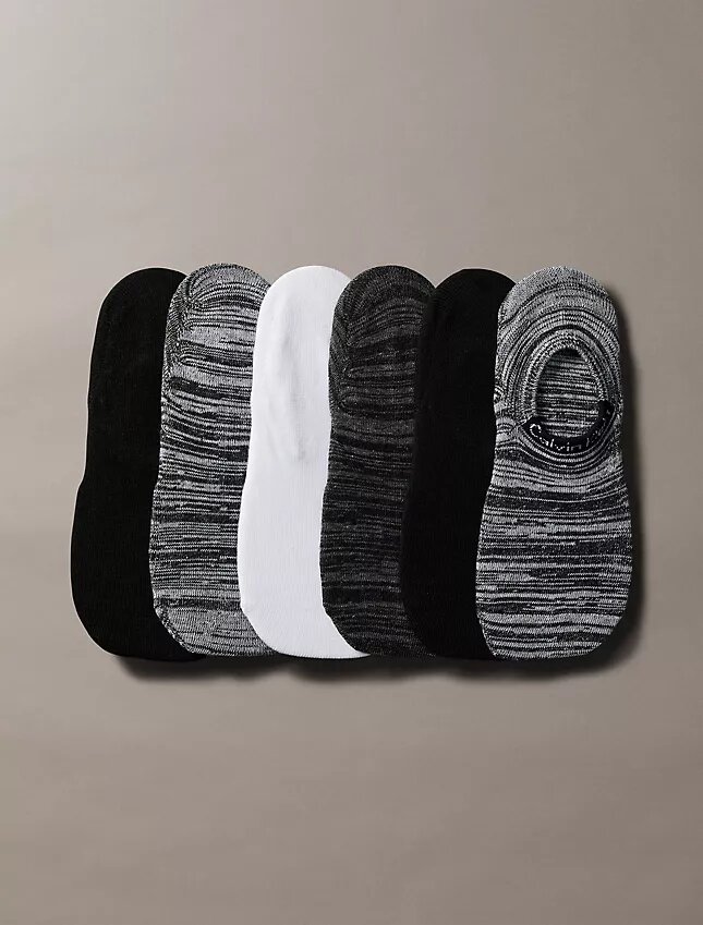 Lot de 6 paires de chaussettes à mailles plates Lot de 6 paires de chaussettes à mailles plates