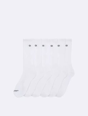 Lot de 6 paires de chaussettes mi-mollet rembourrées