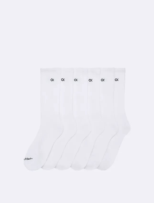 Lot de 6 paires de chaussettes mi-mollet rembourrées Lot de 6 paires de chaussettes mi-mollet rembourrées
