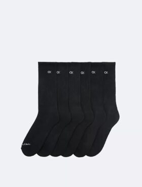 Lot de 6 paires de chaussettes mi-mollet rembourrées
