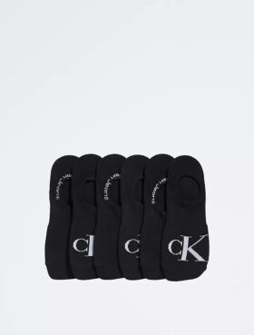 Lot de 6 paires de chaussettes à monogramme en tricot plat Lot de 6 paires de chaussettes à monogramme en tricot plat