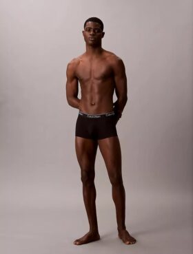 Lot de 7 boxers Low Rise Trunk en microfibre extensible