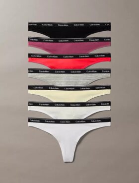 Lot de 7 strings Icon Logo Thong