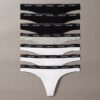 Lot de 7 strings Icon Logo Thong