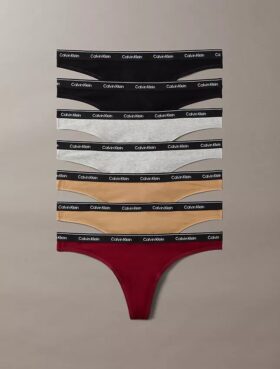 Lot de 7 strings Icon Logo Thong