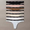 Lot de 7 strings Icon Logo Thong