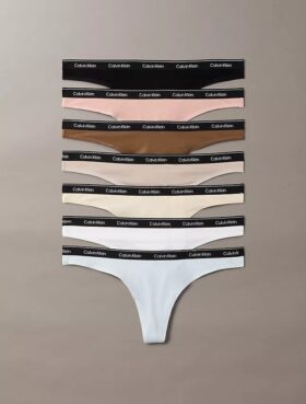 Lot de 7 strings Icon Logo Thong