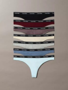 Lot de 7 strings Icon Logo Thong