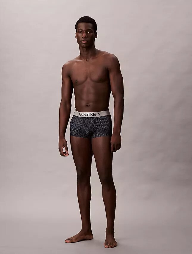 Low Rise Trunk en microfibre brossée extensible Low Rise Trunk en microfibre brossée extensible