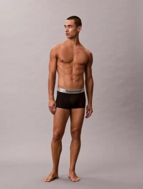 Low Rise Trunk en microfibre brossée extensible