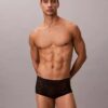 Low Rise Trunk en microfibre et dentelle Low Rise Trunk en microfibre et dentelle
