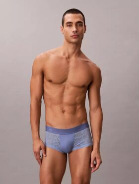 Low Rise Trunk en microfibre et dentelle