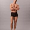 Low Rise Trunk en microfibre et dentelle Low Rise Trunk en microfibre et dentelle