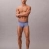 Low Rise Trunk en microfibre et dentelle Low Rise Trunk en microfibre et dentelle