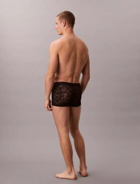 Low Rise Trunk en microfibre et dentelle