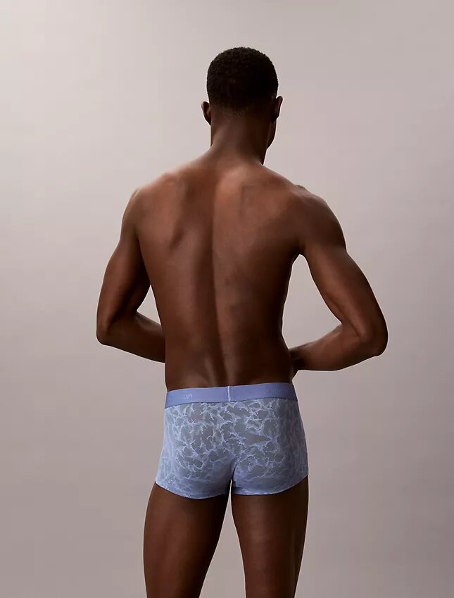 Low Rise Trunk en microfibre et dentelle Low Rise Trunk en microfibre et dentelle