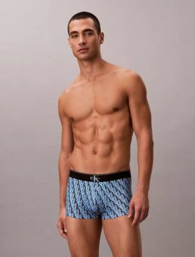 Low Rise Trunk en microfibre extensible avec motif Monogram