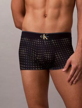 Low Rise Trunk en microfibre extensible avec motif Monogram