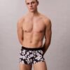 Low Rise Trunk imprimé noir CK Black Low Rise Trunk imprimé noir CK Black