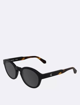 Lunettes de soleil ovales en acétate