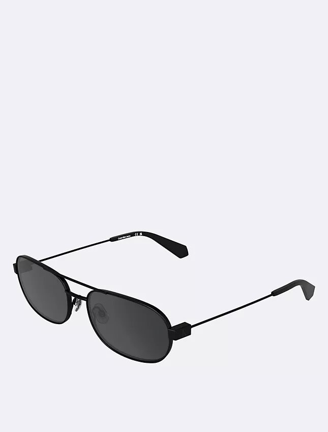 Lunettes de soleil ovales en métal Lunettes de soleil ovales en métal