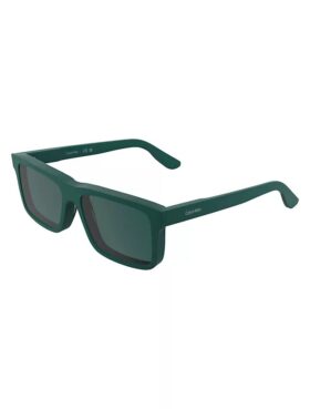 Lunettes de soleil rectangulaires en acétate