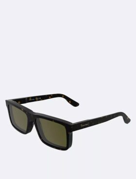 Lunettes de soleil rectangulaires en acétate