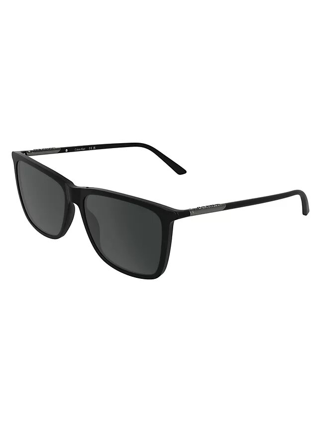 Lunettes de soleil rectangulaires modernes en acétate Lunettes de soleil rectangulaires modernes en acétate