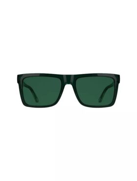 Lunettes de soleil rectangulaires modifiées avec monogramme emblématique