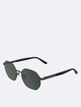 Lunettes de soleil rectangulaires modifiées en métal