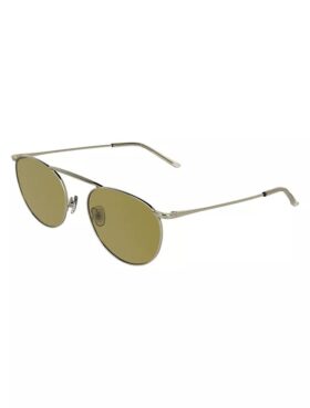 Lunettes de soleil rondes en métal