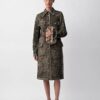 Manteau court en cuir Carla Pony Manteau court en cuir Carla Pony