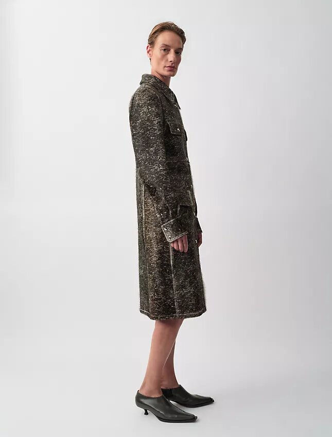 Manteau court en cuir Carla Pony Manteau court en cuir Carla Pony