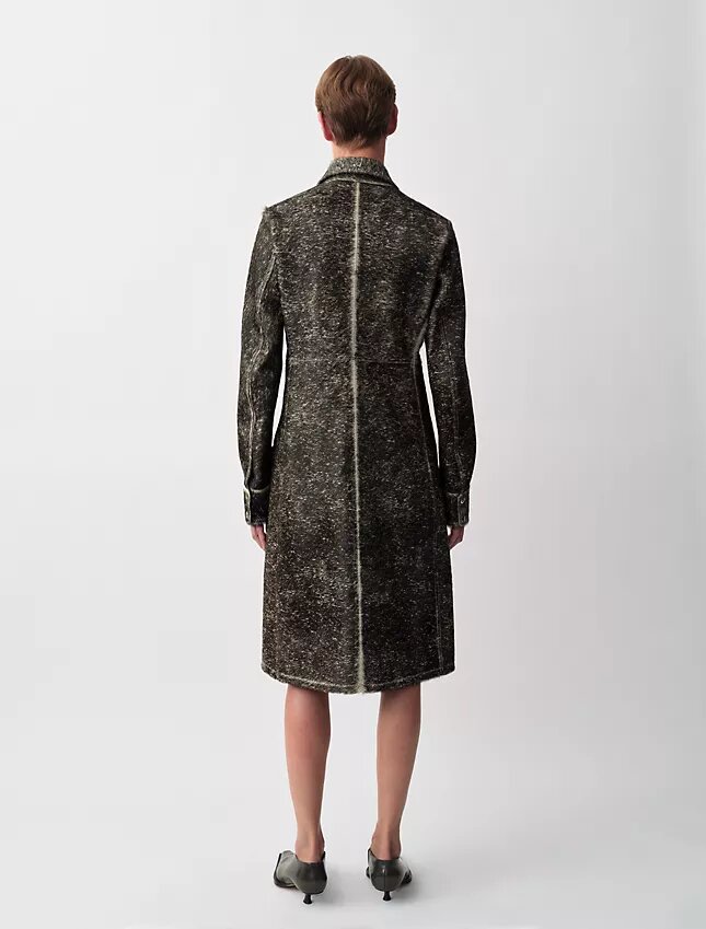 Manteau court en cuir Carla Pony Manteau court en cuir Carla Pony