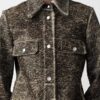 Manteau court en cuir Carla Pony Manteau court en cuir Carla Pony