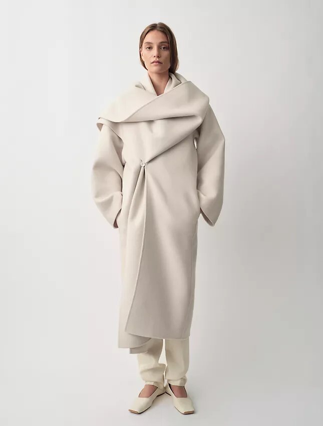 Manteau drapé Amelia Manteau drapé Amelia