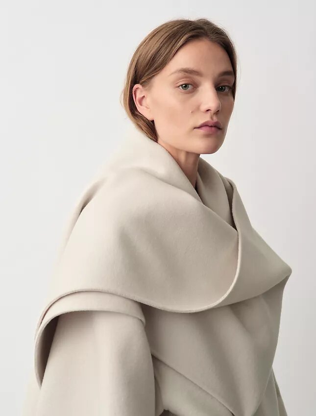 Manteau drapé Amelia Manteau drapé Amelia