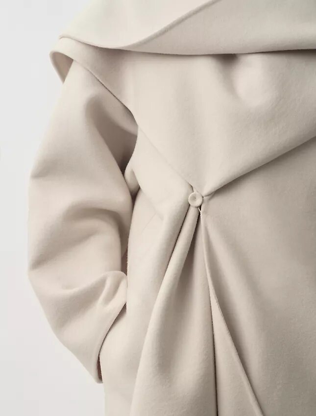 Manteau drapé Amelia Manteau drapé Amelia