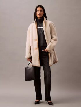 Manteau réversible en peau de mouton Manteau réversible en peau de mouton