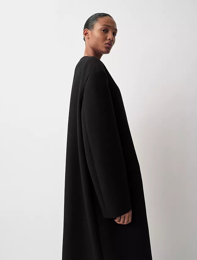 Manteau sans col Cora Manteau sans col Cora