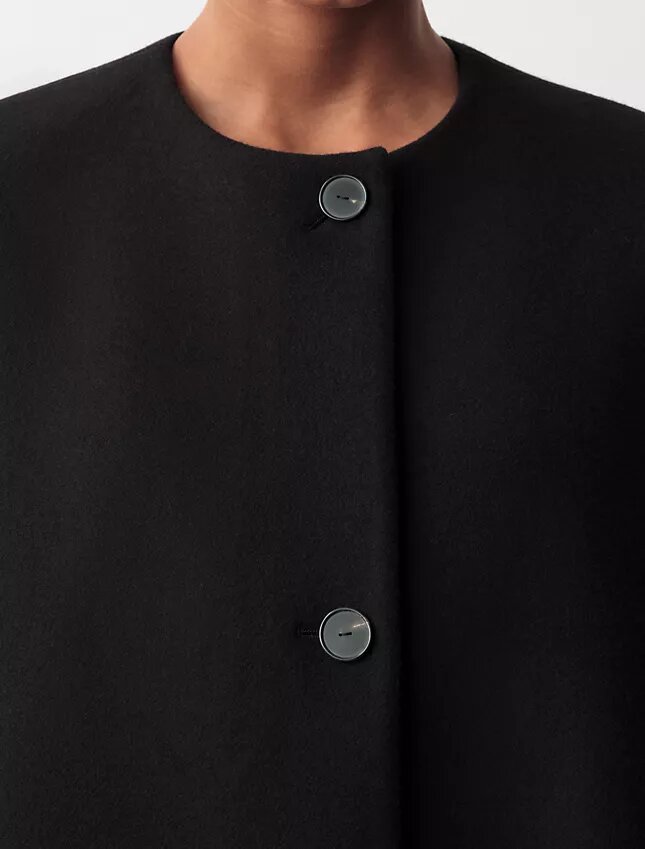 Manteau sans col Cora Manteau sans col Cora