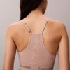 Microfiber Bralette sans coutures côtelée, légèrement rembourrée